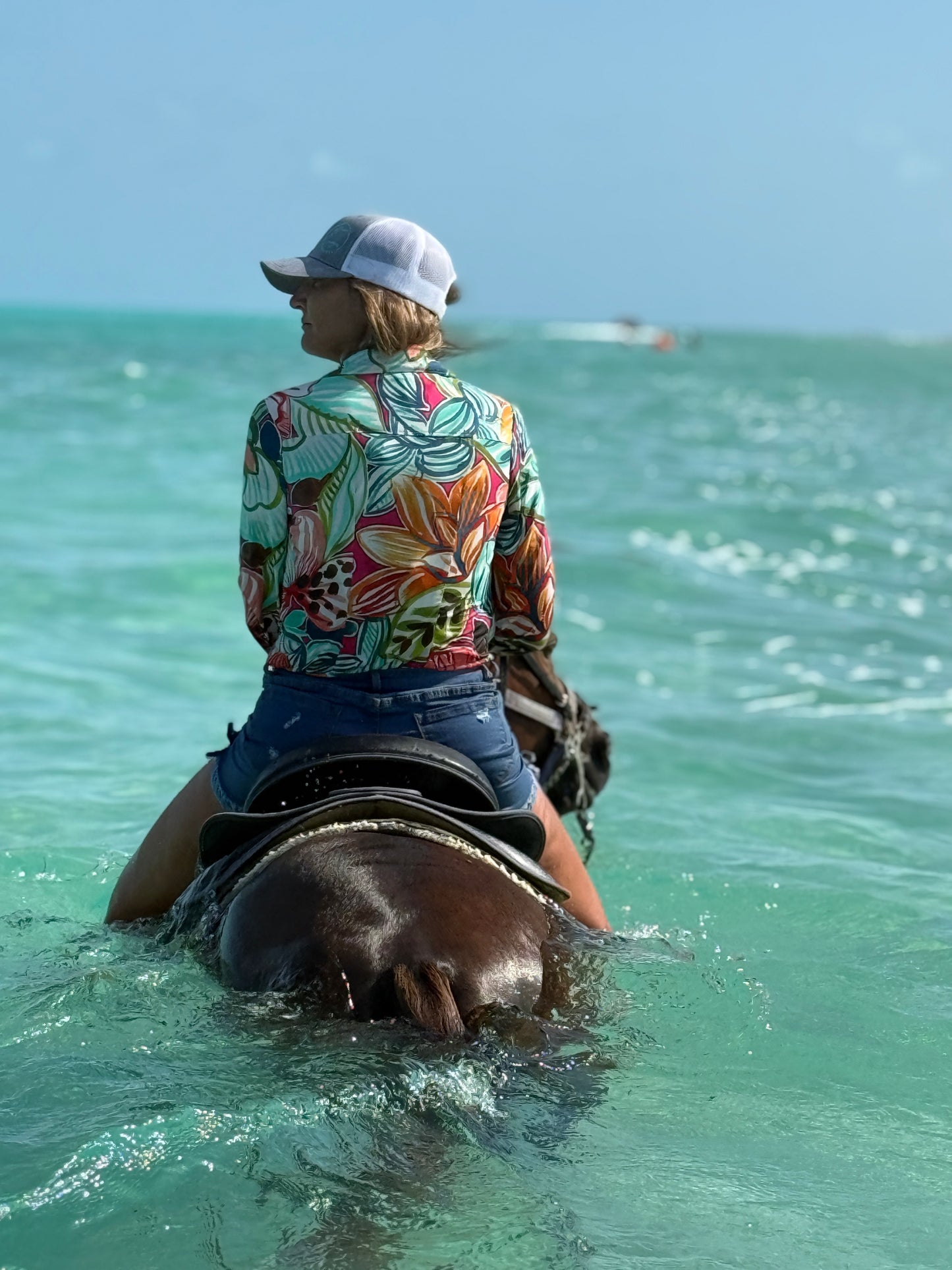 Floral Western Performance Shirt